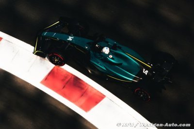 Alonso a rejoint Aston Martin F1 car ’le potentiel est absolument réel’