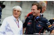 Horner denies claims he could replace Ecclestone