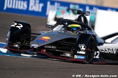 Oliver Rowland signe sa première pole en Formule E 