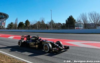 Grosjean termine ses essais privés avec une simulation réussie