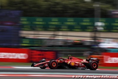 Ferrari&nbsp;: Sainz et Leclerc ont eu du mal avec les pneus sous la pluie