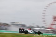 Suzuka, FP2: Russell leads Mercedes 1-2 in wet second practice
