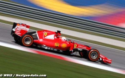 Vettel échoue à un souffle de la pole position