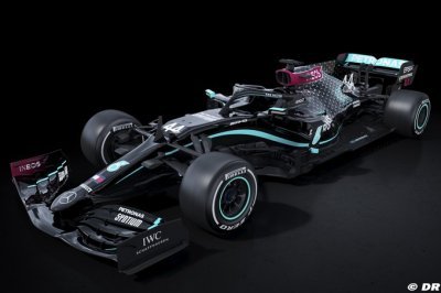 Mercedes F1 changes its 2020 livery to fight against racism