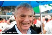 Mosley veut des changements radicaux au sommet de la F1