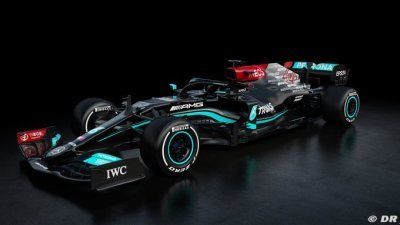Mercedes F1 reveals W12 car for 2021