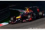 Webber gêné par la sortie de Vergne