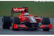 La Virgin Racing VR-01 est entrée en piste