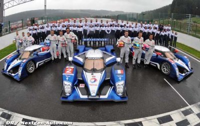 Peugeot au Mans pour défendre son titre