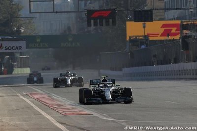 Aucun ordre n’a été communiqué aux pilotes Mercedes à Bakou