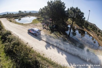 Portugal, SS13-14: Neuville and Evans fight for seconds in the rain