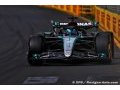 Mercedes F1 veut 'améliorer la régularité' de sa W15 au Japon