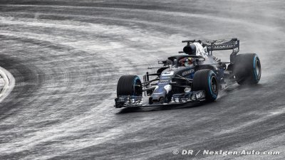 Premières photos de la Red Bull RB14 en piste
