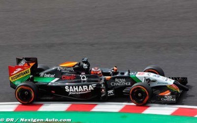 Hulkenberg est content, Perez un peu moins