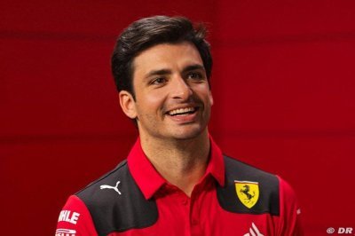 Sainz a une bonne première impression de la Ferrari SF-23