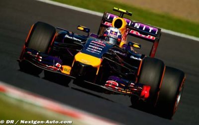 Les Red Bull en retrait sur le circuit de Suzuka