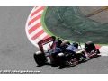 Kvyat a lutté mais la Toro Rosso manquait de vitesse