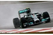 Les Mercedes en première ligne comme prévu