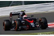 McLaren en tournage promotionnel