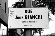 La rue Jules Bianchi a été inaugurée à Nice