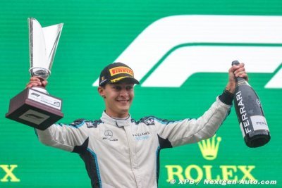 Pour Russell, la F1 a évité le ’chaos’ en piste hier à Spa