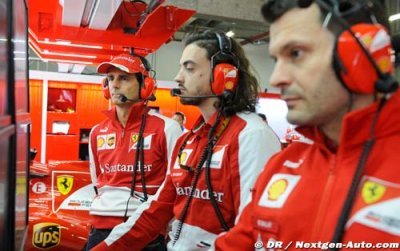 Ferrari reserve de la Rosa recovering from flu