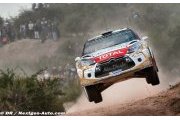 Kris Meeke dans la position du chasseur