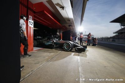 Une Mercedes innovante toujours devant