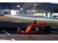 Carlos Sainz a fait ses débuts au volant d'une Ferrari de F1 (vidéo)