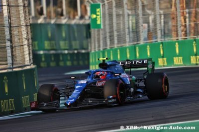 Alpine reconnaît stagner, mais rien de plus normal avec une F1 gelée depuis 2019