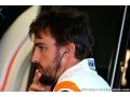 Alonso n'en sait pas plus pour 2018