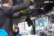 Baku, FP1: First practice halted by drain cover incident