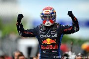 Horner : Une course 'incroyable' pour Verstappen, 'horrible' pour Pérez