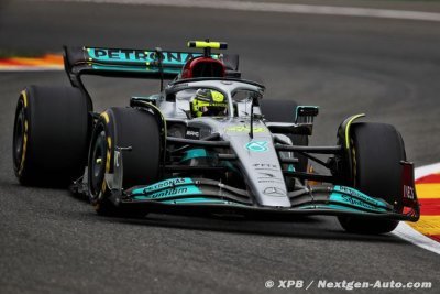 Mercedes F1 ne peut pas identifier ce qui ne va pas à Spa