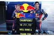 Vettel, triple champion : 2011 et 2012, la confirmation