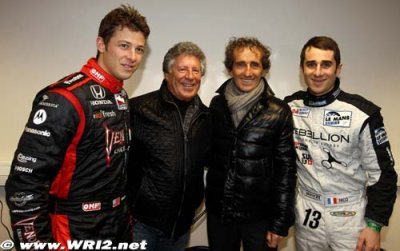 Un plateau de stars pour les essais LMS
