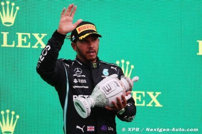 Mercedes F1 confirme que Hamilton va mieux après son malaise