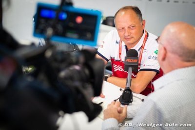 Vasseur constate les progrès de son équipe avec plaisir