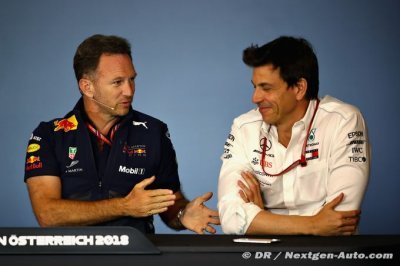 Horner ne sait pas pourquoi Mercedes a désigné un coupable en public