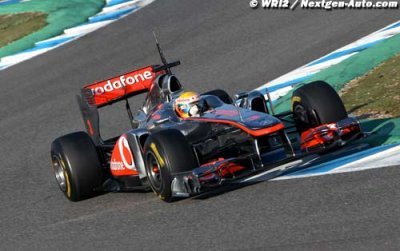 La McLaren MP4-26 a pris du retard