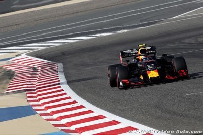 Red Bull est en retrait après les premiers essais
