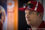 Räikkönen ne restera pas dans le paddock après son départ