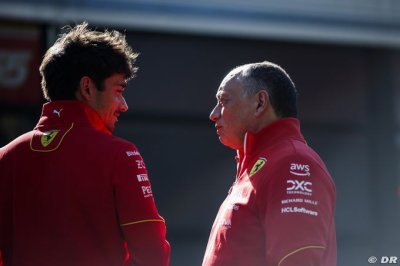 Vasseur&nbsp;: Le titre constructeurs reste ’l’objectif’ en 2024 pour Ferrari