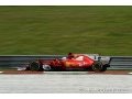 Vettel a été le plus rapide... sur le sec