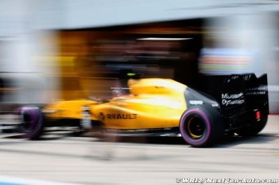 Pas de points pour les pilotes Renault F1