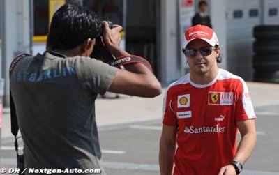 Un journaliste énerve Felipe Massa...