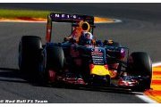 La course de Ricciardo s'est arrêtée au 19e tour