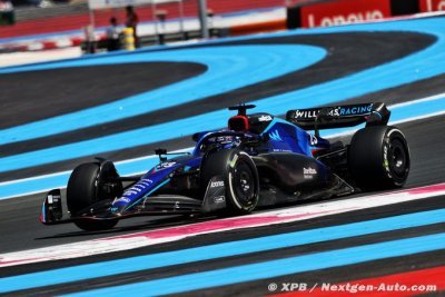 Williams F1&nbsp;: Albon très satisfait, Latifi en difficulté sur le Paul Ricard
