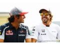 Sainz thinks Alonso will stay beyond 2017