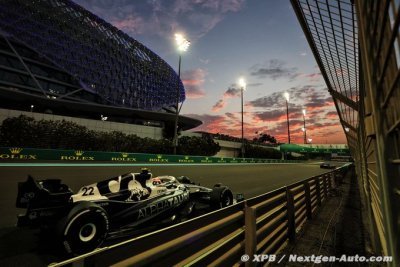 AlphaTauri a cru au top 10 et à la 8e place du championnat à Abu Dhabi 